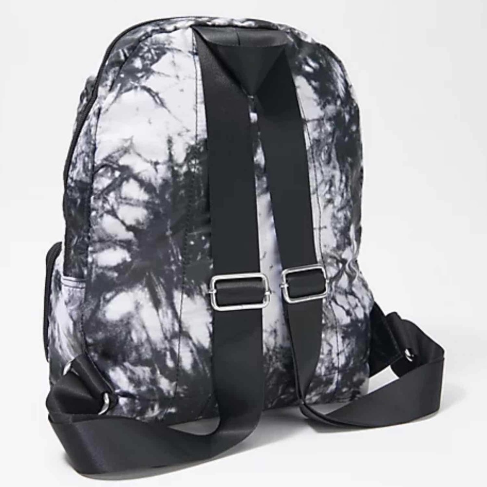Aimee Kestenberg Nylon Packable Backpack  Leather Trim Tie Dye - Picture 5 of 8